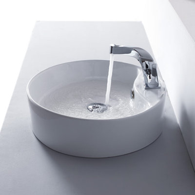 Kraus Bathroom Combos Single Hole Typhon Faucet with Single Handle