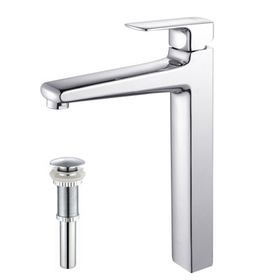 Kraus Virtus Single Hole Vessel Faucet with Single Handle