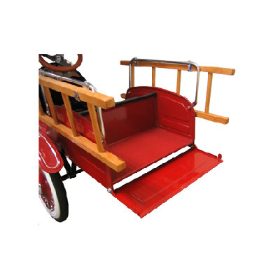 Dexton Kids Deluxe Fire Truck Pedal Car