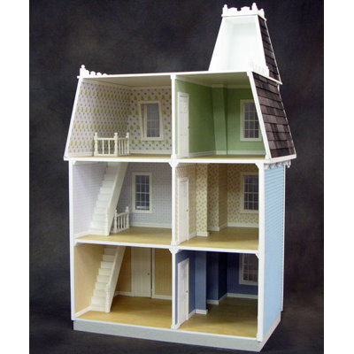 Real Good Toys Finished Alison Dollhouse in Pink