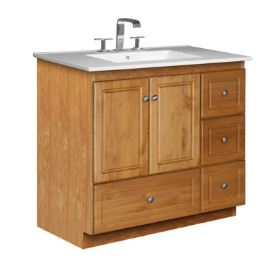 Strasser Woodenworks Simplicity 37" Bathroom Vanity