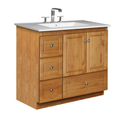 Strasser Woodenworks Simplicity 37" Bathroom Vanity