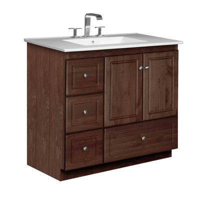 Strasser Woodenworks Simplicity 37" Bathroom Vanity