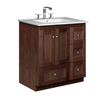 Strasser Woodenworks Simplicity 31" Bathroom Vanity