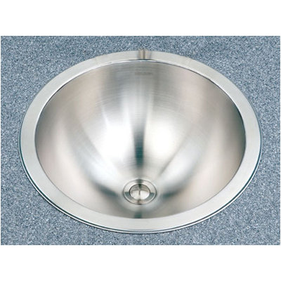 Houzer Club Topmount Conical Bathroom Sink in Satin