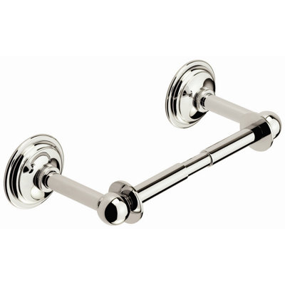 Motiv London Terrace Double Post Toilet Paper Holder in Polished Chrome