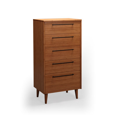 Sienna 5 Drawer High Chest by Greenington -image