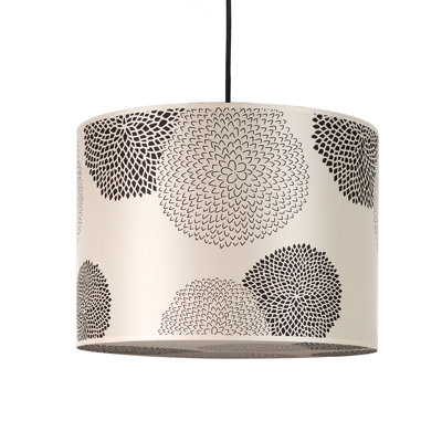 Lights Up! Meridian 2 Light Large Drum Pendant