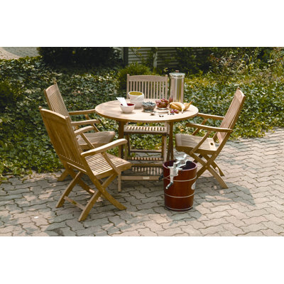 Three Birds Casual Cambridge Round Folding Coffee Table