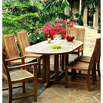 Three Birds Casual Camden Oval Dining Table