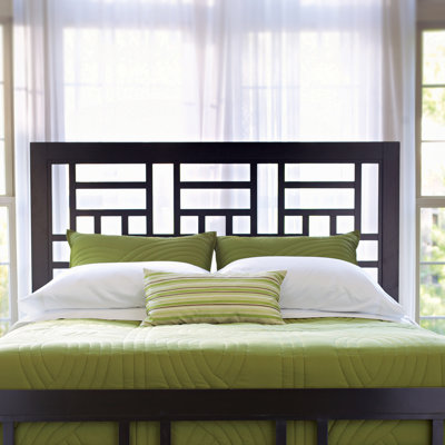 Click To Image : Perspectives Lattice Headboard in Graphite by Broyhill® Now