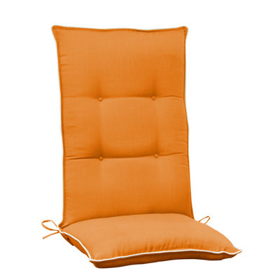 Arbora Teak Accent High Back Chair Cushion (Set of 2)