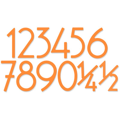 HouseArt 8" House Numbers