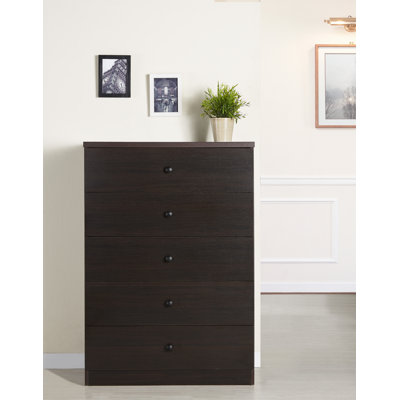 York Modern 5 Drawer Chest by Hokku Designs -image
