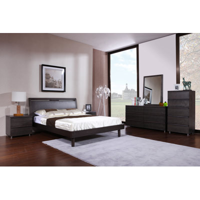 Boma Queen Platform Bedroom Collection by Hokku Designs -image
