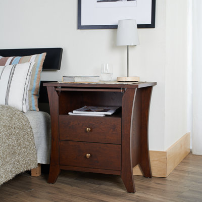 Click To Image : Sariya 2 Drawer Nightstand by Hokku Designs Now