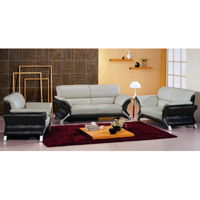 Hokku Designs Keith Leather Chair