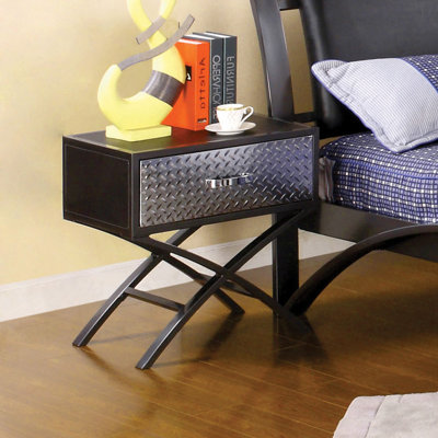 Metro 1 Drawer Nightstand by Hokku Designs -image