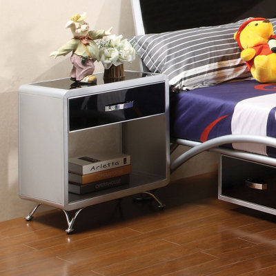 Modesto 1 Drawer Nightstand by Hokku Designs -image