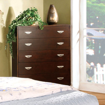 Berkley 5 Drawer Chest by Hokku Designs -image