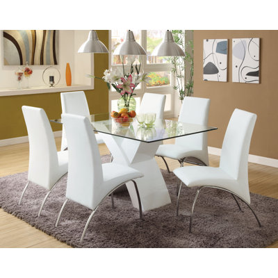 Hokku Designs Novae 7 Piece Dining Set