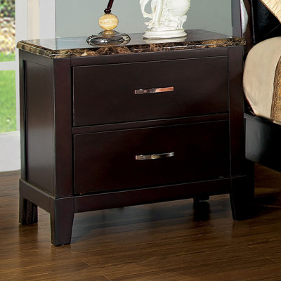 Willow 2 Drawer Nightstand by Hokku Designs -image
