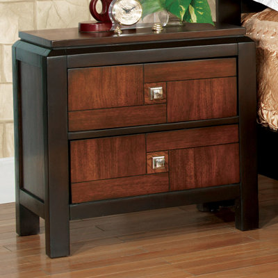 Petra 2 Drawer Nightstand by Hokku Designs -image