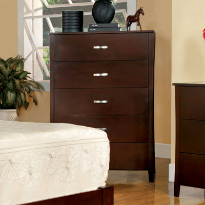 Brookville 5 Drawer Chest by Hokku Designs -image