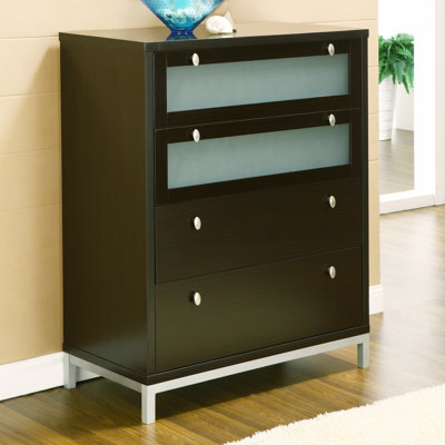 Grove Modern 4 Drawer Chest by Hokku Designs -image