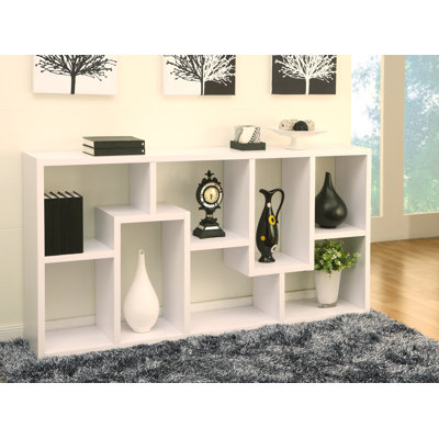 Hokku Designs Masima Unique Bookcase / Display Cabinet in White