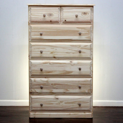 Click To Image : Riverdale Beveled Edge 7 Drawers Chest by Gothic Furniture Now