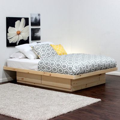Storage Platform Bed by Gothic Furniture -image