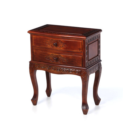 2 Drawer Nightstand by International Caravan -image