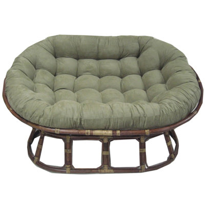 Blazing Needles Premium Double Papasan Cushion