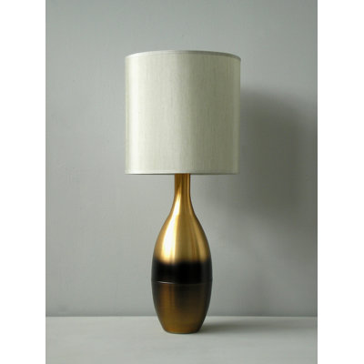 Juggler Table Lamp in Rust Horizon with Pebble Shade
