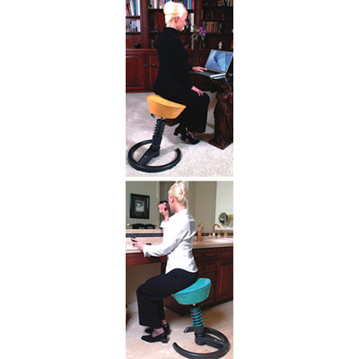 Via Seating Height Adjustable Stool with Spine Stabilization