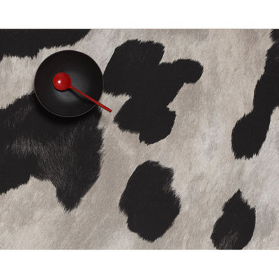 Chilewich Cowhide Zip with Black Spots