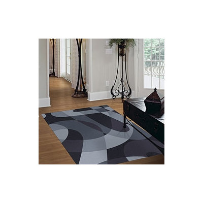Milliken Modern Times Element Ebony Rug