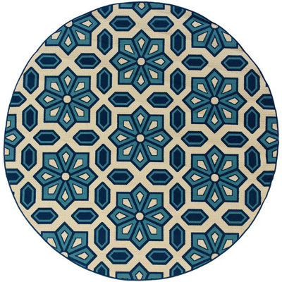 Oriental Weavers Sphinx Caspian Ivory/Blue Rug