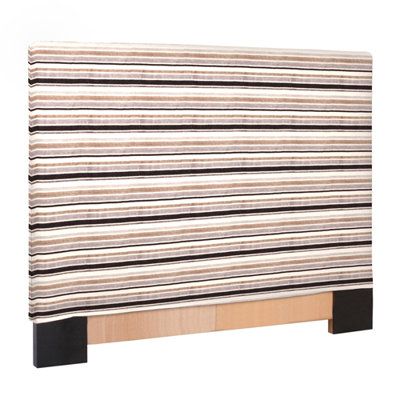 Slipcovered Ribbon Panel Headboard by Howard Elliott -image
