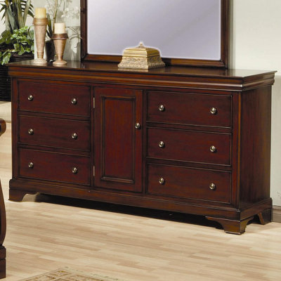 Kearny 6 Drawer Combo Dresser by Wildon Home ® -image