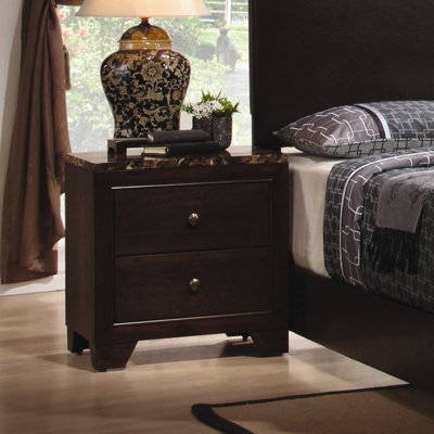 Annetta South 2 Drawer Nightstand by Wildon Home ® -image