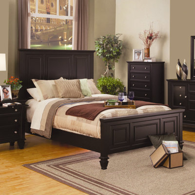Oak Ridge Panel Bed by Wildon Home ® -image