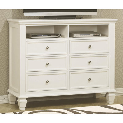 Glenmore 6 Drawer Media Chest by Wildon Home ® -image