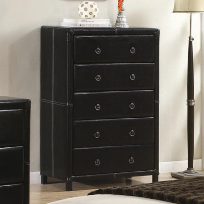 Retro 5 Drawer Chest by Wildon Home ® -image