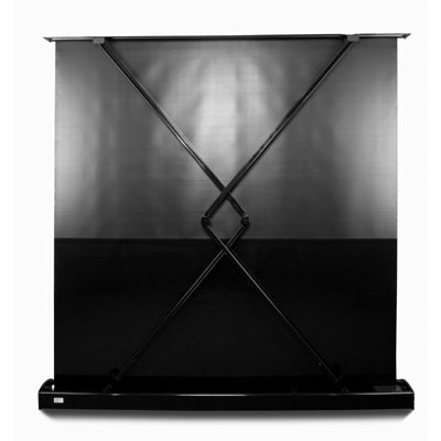 Elite Screens Kestrel Portable Electric MaxWhite FG 103" Projection Screen in Black Case