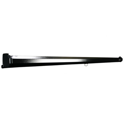 Elite Screens Manual Pull Down MaxWhite 80" Projection Screen in Black Case