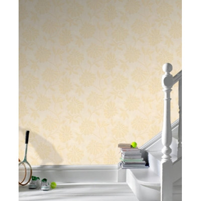 Graham & Brown Barbara Hulanicki Flock Ophelia Wallpaper