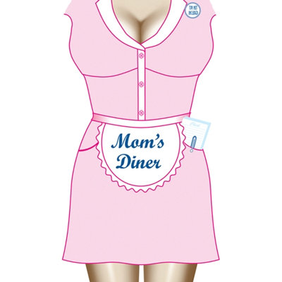 Attitude Aprons by L.A. Imprints Mom's Diner Apron