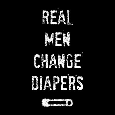 Attitude Aprons by L.A. Imprints Real Men Baby Romper